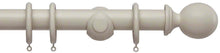 Load image into Gallery viewer, Wooden Curtain Pole 35mm - Choice of Size, Finials & Finishes