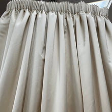 Load image into Gallery viewer, Cream sateen, lined &amp; I/L, pencil pleat 3506h
