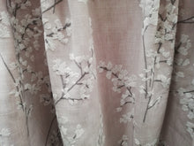 Load image into Gallery viewer, Pale pink with embroidered pussy willow design,B/O lined, 3771
