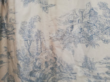 Load image into Gallery viewer, Blue &amp; white Toile de Jouy, lined &amp; I/L, 3560a
