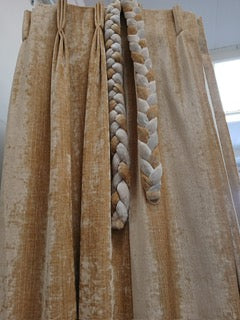 Gold velour, lined, 3761