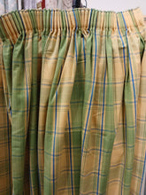 Load image into Gallery viewer, Yellow, green &amp; blue check, lined, 3663a
