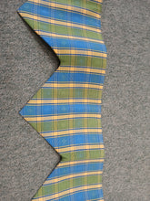 Load image into Gallery viewer, Yellow, green &amp; blue check, lined, 3663a
