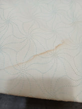Load image into Gallery viewer, Cream with pale blue design, lined &amp; I/L, 3665b
