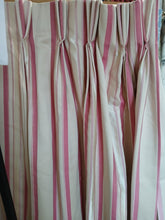 Load image into Gallery viewer, Red &amp; cream stripe, lined, 3665e
