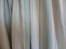 Load image into Gallery viewer, Beige, cream &amp; duck egg stripe, lined, 3665f
