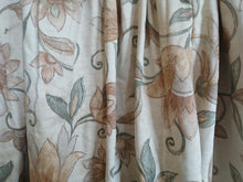 Load image into Gallery viewer, Cream with beige florals, lined, 3669d
