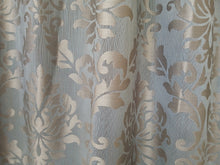 Load image into Gallery viewer, Grey &amp; Silver swirl design, lined, SINGLE  3693h

