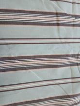 Load image into Gallery viewer, Duck egg &amp; brown stripe, lined, 3702e
