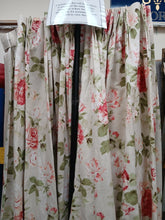 Load image into Gallery viewer, Cream with pink florals, lined, 3719b

