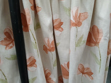 Load image into Gallery viewer, Beige with peach florals, lined, 3737a
