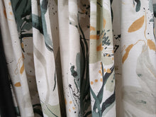 Load image into Gallery viewer, Villa Nova Artesian Eden, cream with blues, greens and yellows, lined, 3750b
