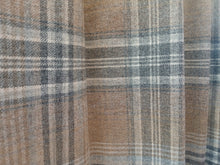 Load image into Gallery viewer, Brown &amp; grey wool check, lined &amp; I/L, 3751
