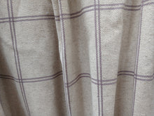 Load image into Gallery viewer, Beige with mauve check, lined, 3766b
