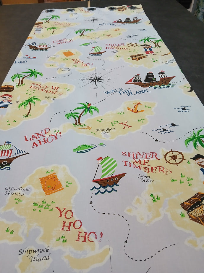 Children's Pirate theme, B/O lined, 3767a
