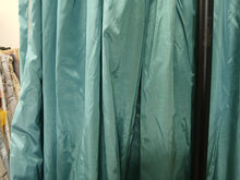 Load image into Gallery viewer, Plain turquoise faux silk, lined, 3779b

