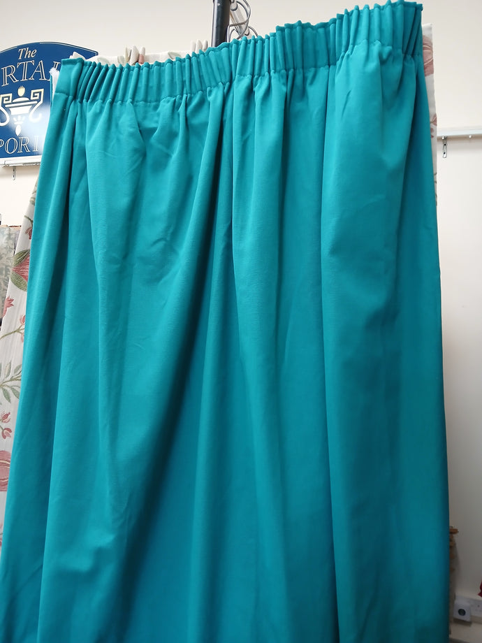 Plain turquoise, lined, 3784c