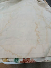 Load image into Gallery viewer, Glazed cotton, cream with red/pink florals, lined, 3790
