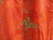 Load image into Gallery viewer, Terracotta with green design, lined, 3800a
