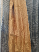 Load image into Gallery viewer, Taupe self stripe swirl design, lined in gold, I/L, 3812c
