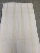 Load image into Gallery viewer, Cream Voile with green stripe, 3828
