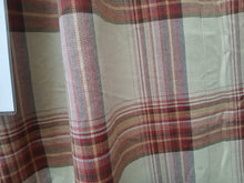 Load image into Gallery viewer, Beige &amp; Red check, lined &amp; I/L, SINGLE, 3839
