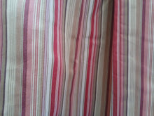 Load image into Gallery viewer, Red, orange &amp; beige stripe, SINGLE, lined &amp; I/L, 3845
