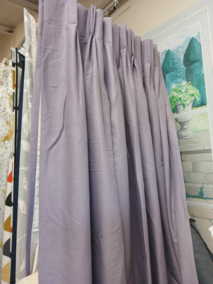 Plain purple, lined, 3849a