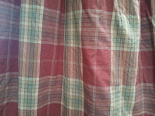 Load image into Gallery viewer, Red, green &amp; beige check, lined &amp; I/L, 3855a
