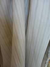 Load image into Gallery viewer, Pale grey &amp; lilac florals, lined in stripe, 3865a
