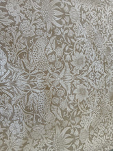 Load image into Gallery viewer, Beige &amp; cream florals/birds, lined, 3866c
