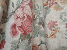 Load image into Gallery viewer, Beige, pink &amp; yellow florals, lined, 3882d
