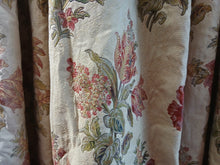 Load image into Gallery viewer, Beige with red florals, lined &amp; I/L, 3886a
