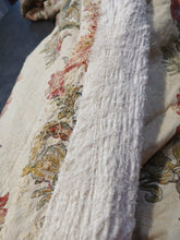 Load image into Gallery viewer, Beige with red florals, lined &amp; I/L, 3886b
