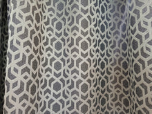Load image into Gallery viewer, Grey &amp; Silver geometric design, B/O lined, 3900d
