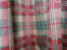 Load image into Gallery viewer, Red, green &amp; beige check, lined, 3905c
