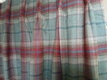 Load image into Gallery viewer, Green, red &amp; beige wool check, lined &amp; I/L, 3906a
