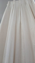 Load image into Gallery viewer, Plain cream linen, lined &amp; I/L, 3909e
