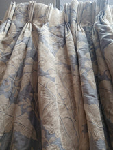 Load image into Gallery viewer, Beige leaf design, lined &amp; I/L, 3929d
