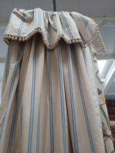 Load image into Gallery viewer, Beige with blue stripe, lined &amp; I/L, 3938a
