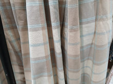 Load image into Gallery viewer, John Lewis beige &amp; blue check, lined, 3943b
