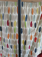 Load image into Gallery viewer, Multi coloured geometric design, lined, 3956a

