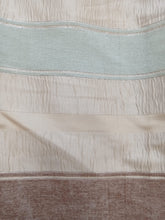 Load image into Gallery viewer, Cream/duck egg/brown horizontal stripe, lined, 3962c
