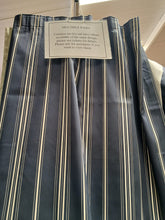 Load image into Gallery viewer, M &amp; S, blue &amp; white stripe, lined, NEW, 3963b
