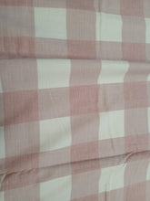Load image into Gallery viewer, Laura Ashley, pink &amp; white check, lined, 3968b

