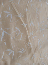 Load image into Gallery viewer, Yellow with white leaf design, lined, 3968e
