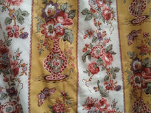 Load image into Gallery viewer, Yellow/red/white florals, Lined &amp; I/L, SINGLE 3968f
