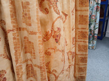 Load image into Gallery viewer, Terracotta vine &amp; block design, lined &amp; I/L, 3971
