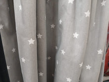 Load image into Gallery viewer, Grey with small white stars, lined &amp; I/L, 3978
