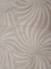 Load image into Gallery viewer, Beige &amp; cream swirl design, lined &amp; I/L, 3979
